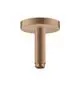 AXOR-HG-AXOR-ShowerSolutions-Deckenanschluss-100-mm-Brushed-Red-Gold-26432310 gallery number 1